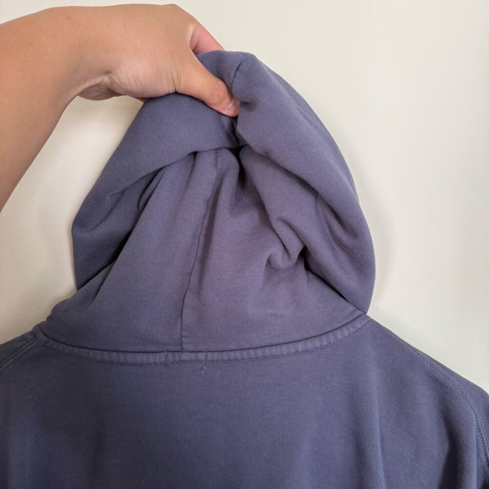 John Galt Brandy Melville Blue Oversized Heavyweight Zip-Up Jacket Unisex - Picture 8 of 11